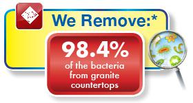 Chem-Dry's Granite Countertop Renewal Process is tested and proven.